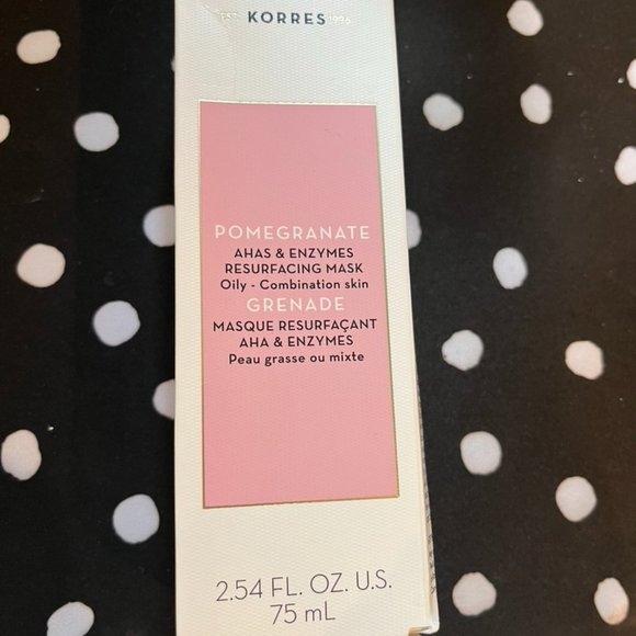 NIB Korres Pomegranate AHAs & Enzymes Mask - Picture 2 of 5